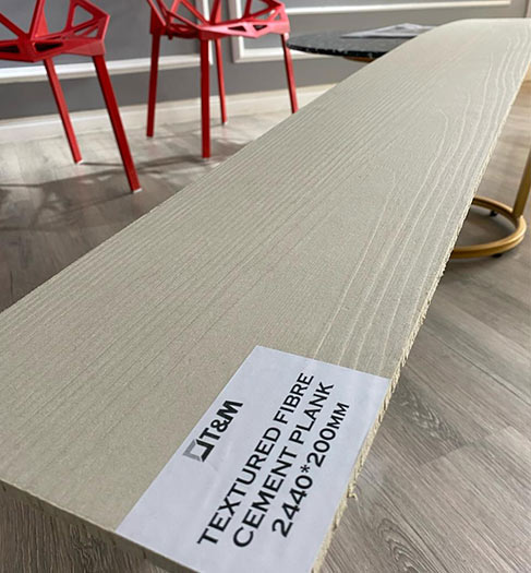 Textured Fibre Cement Planks