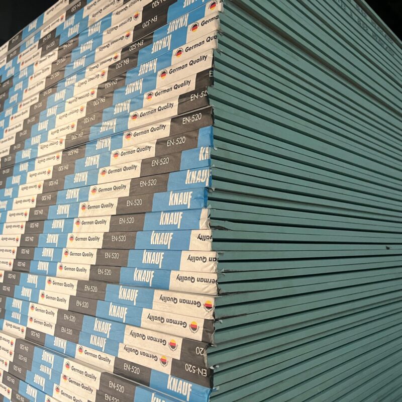 Knauf Moisture Resistant Board 9.5mm