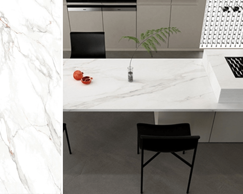 White Gold Sintered Stone