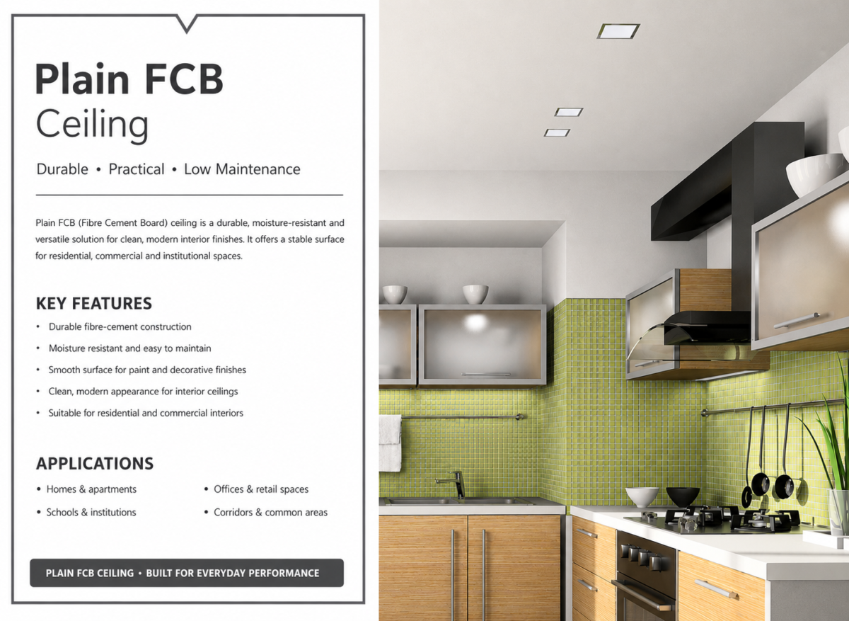 Plain FCB ceilinng